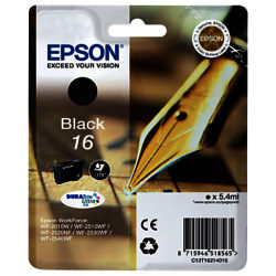Epson Pen & Crossword T1621 Black Ink Cartridge